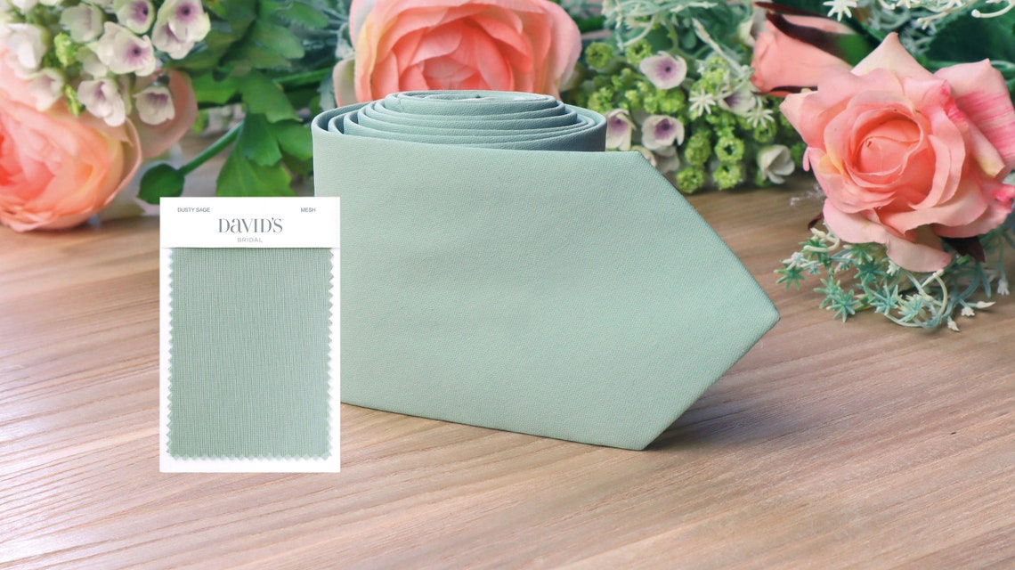 davids bridal dusty sage