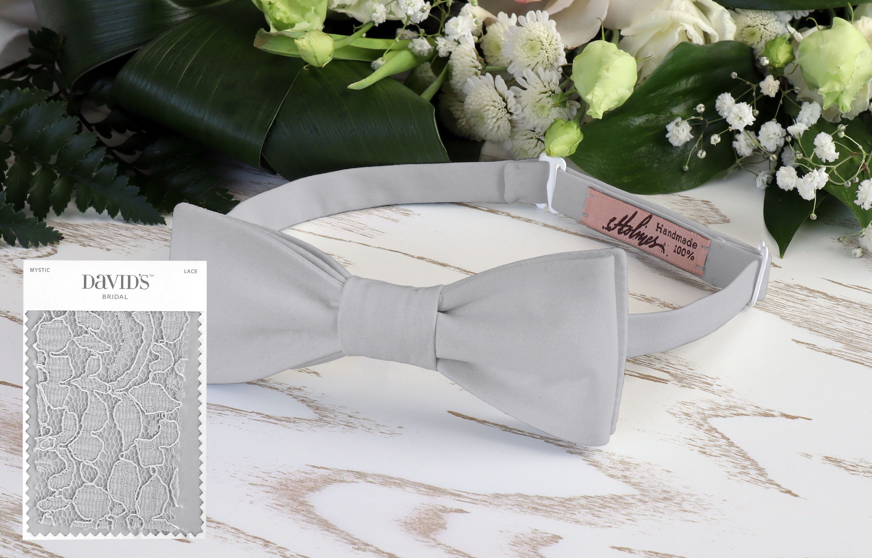 Pocket Square MYSTIC David's Bridal Grey Matching Hanky Linen Light Pocket Square MYSTIC David's Bridal Grey Matching Hanky Linen Light