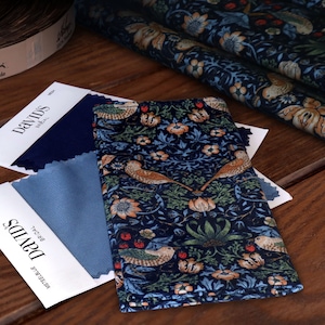 Pocket square MARINE Floral Matching Hanky David&#39;s Bridal Flower Garden Birds Steel Blue hanky Wedding Floral Olive Paisley Special Order