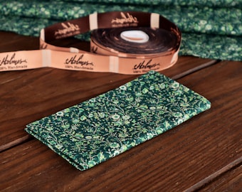 Pocket square Emerald Green Floral Matching Hanky WildFlowers Wedding  Green Floral  Necktie Suspenders BowTie Special Order
