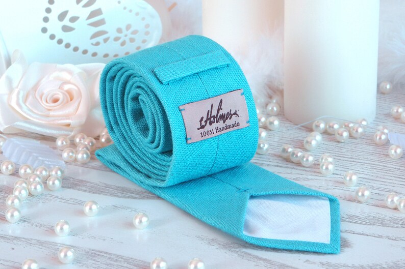 malibu blue tie