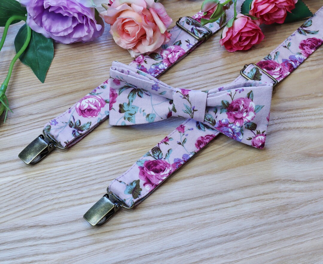 Flower suspenders discount