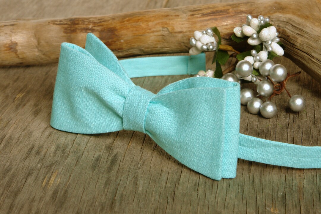 Bow Tie Spa Mint Classic Bow Tie Wedding Bow Tie SALE Etsy