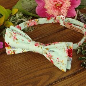 Fliege Floral MINT David&#39;s Brautfliege SELBST Grün Hochzeit Fliegen Klassische Fliege Match Hochzeitsschleifen Hochzeit Fliege