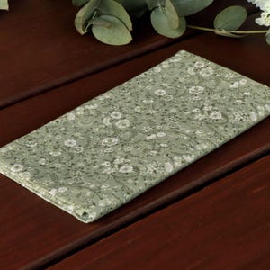 Pocket square SAGE Green Floral  Wedding MOSS Matching Hanky Dusty Sage AZAZIE WildFlowers Handkerchief Wedding Sage Floral Special Order