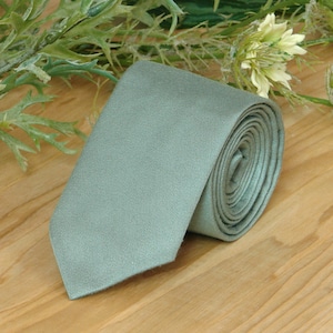 Pale Jade Green Tie WEDDING COLOR 2019 Sage Green Wedding Ties Galapagos Green Necktie Pocket square Granite Green Bow Tie Suspenders SALE