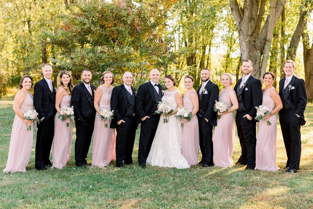 princess polly baby blue dress Matching Groomsmen Ties to Bridesmaid Dresses: A Simple Guide main image 0