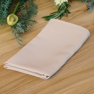 Pocket square BISCOTTI  David&#39;s Bridal  Matching Hanky Taupe Beige Men&#39;s handkerchief Wedding Pocket Square Neckties BowTie Special Order