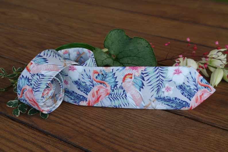 Koah Tie -  Coral