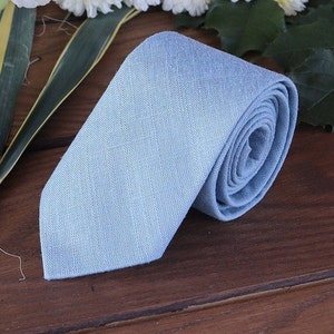 Pale Blue Tie WEDDING COLOR Polo Blue Men&#39;s skinny tie Blue Wedding Necktie Placid Blue Suspenders Pocket square Bow-Tie Special Order