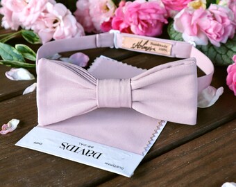 Bow Tie DUSTY PINK  David's Bridal   Dress Color Bow-Tie  Wedding Bow Tie  Match to Davids Bridal Dusty Pink Special Order  SALE