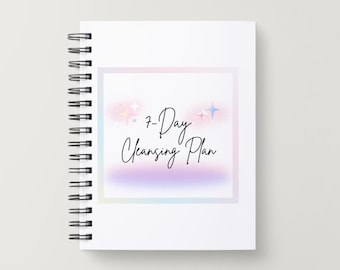 Descarga digital del diario del plan de limpieza de 7 días