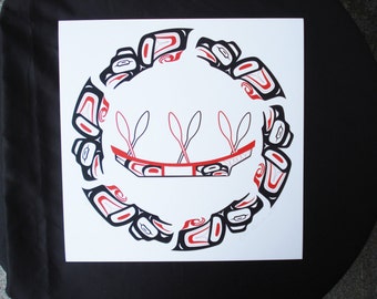 Northwest Coast native art Haida In our Spirit Ltd Edition print signed