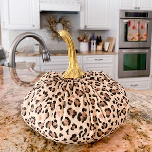 Leopard Print Kürbis