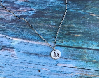 Tiny Trees necklace