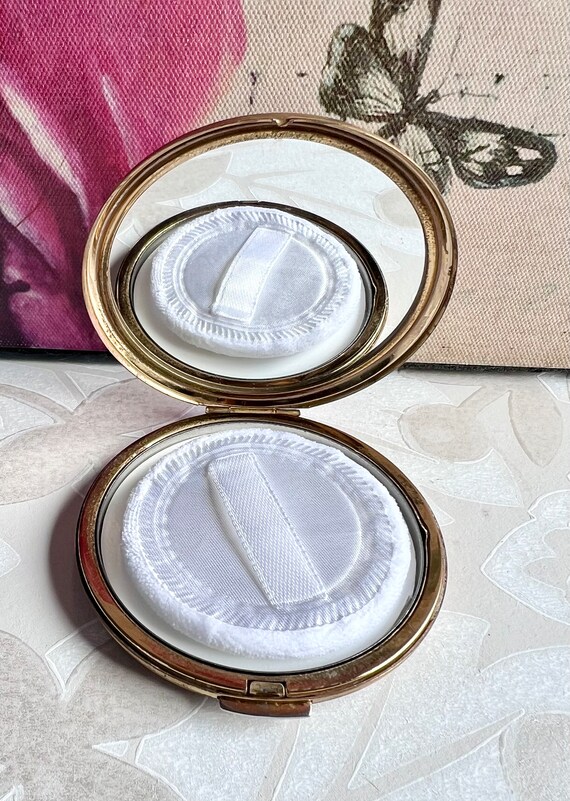 Stratton Mini Convertible Compact with Butterfly - image 5