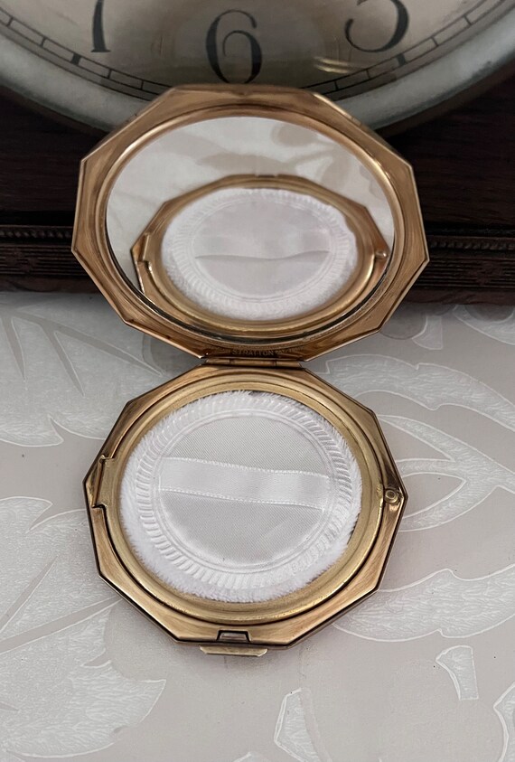 RARE Stratton 10-Sided Convertible Compact, Circa… - image 4