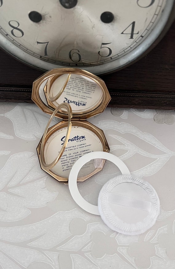 RARE Stratton 10-Sided Convertible Compact, Circa… - image 6