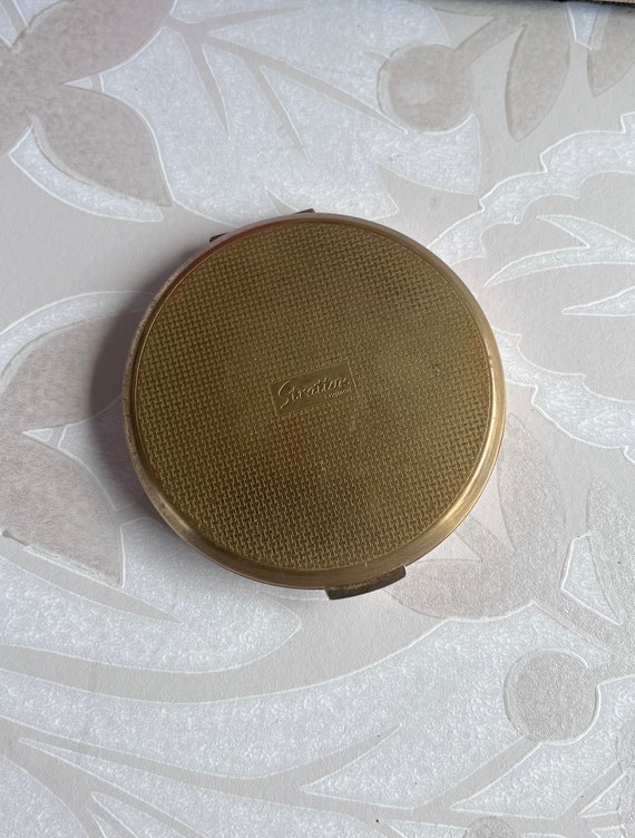 Stratton Mini Convertible Compact with Butterfly - image 4