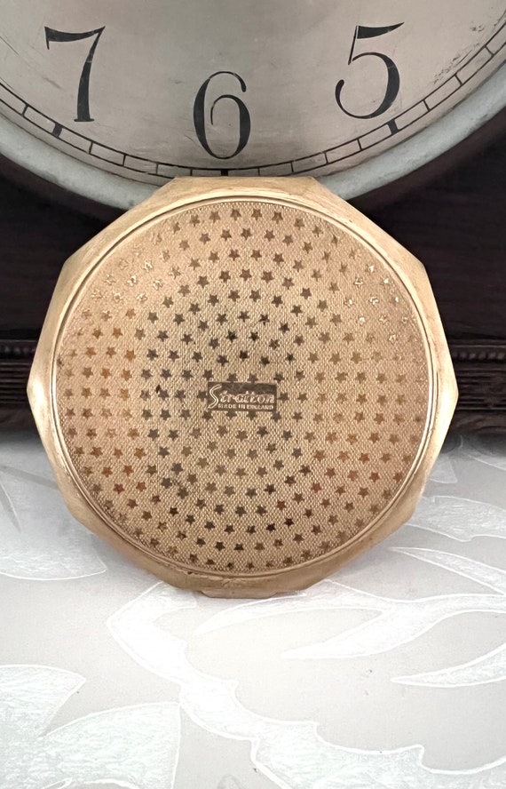 RARE Stratton 10-Sided Convertible Compact, Circa… - image 2