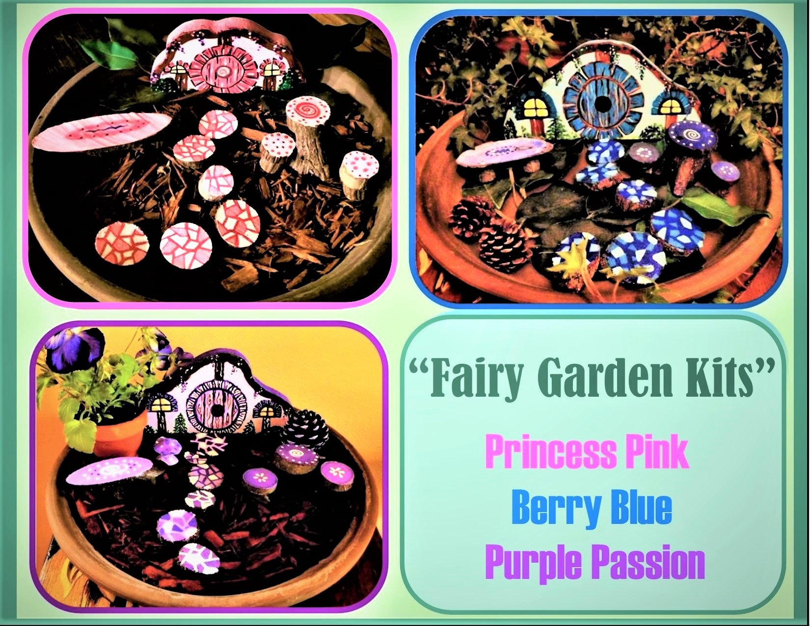 Fairy Garden Kits Children Gifts Artistic Creations By Rose