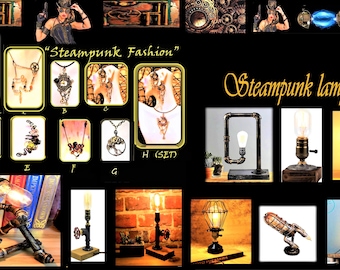 Steampunk fashion - steampunk lover - girlfriend gift - steampunk jewelry -  Steam punk - Clock jewelry, gears jewelry,Steampunk earrings,