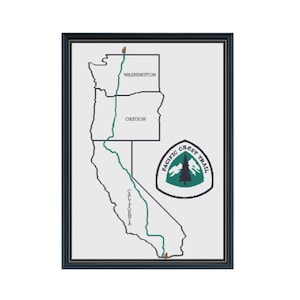 Pacific Crest Trail Cross Stitch Pack