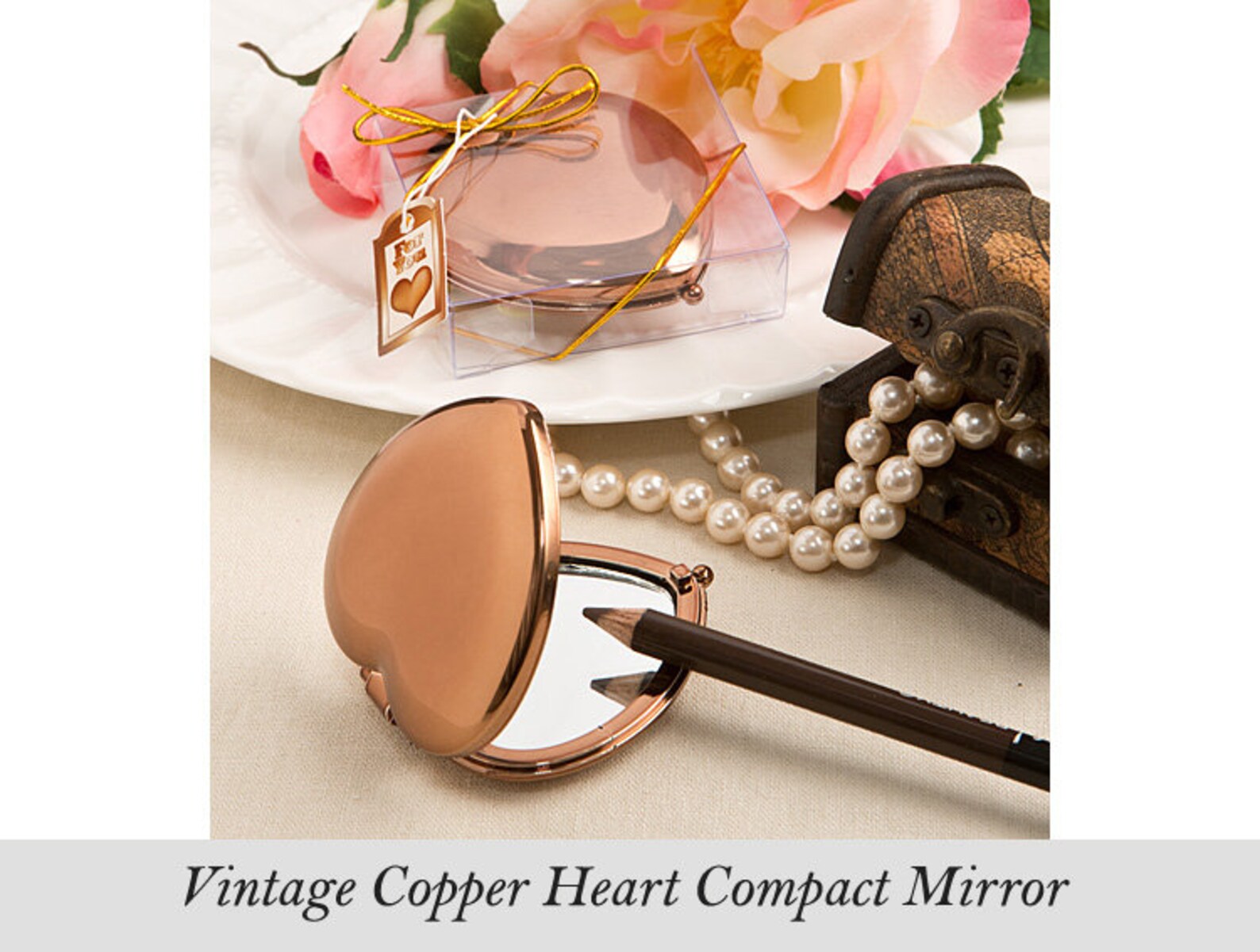 Compact Mirror Favors Bridal Shower Favors Compact Mirror Etsy