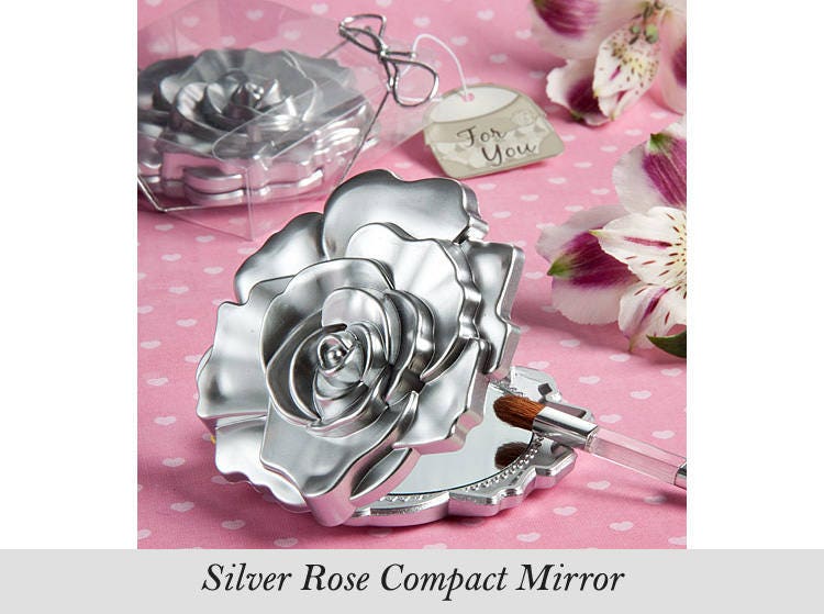 Compact Mirror Favors Bridal Shower Favors Compact Mirror Etsy