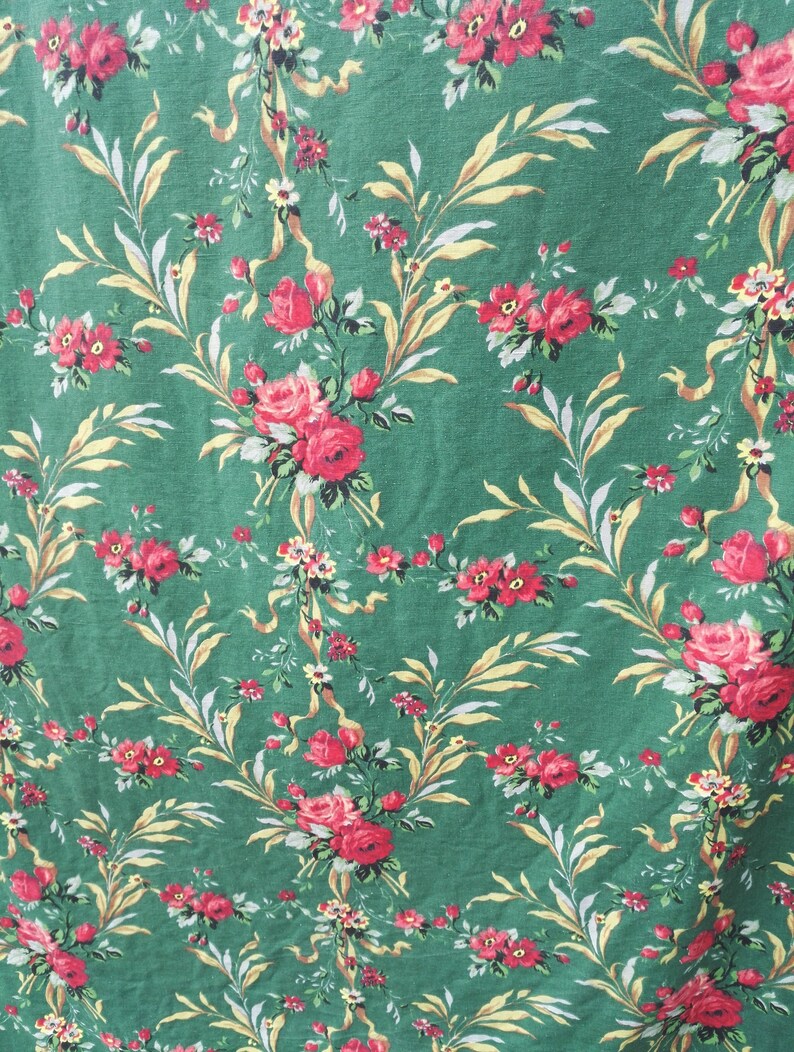 Womens full pleated skirt floral skirt,made to order skirt vintage fabric skirt