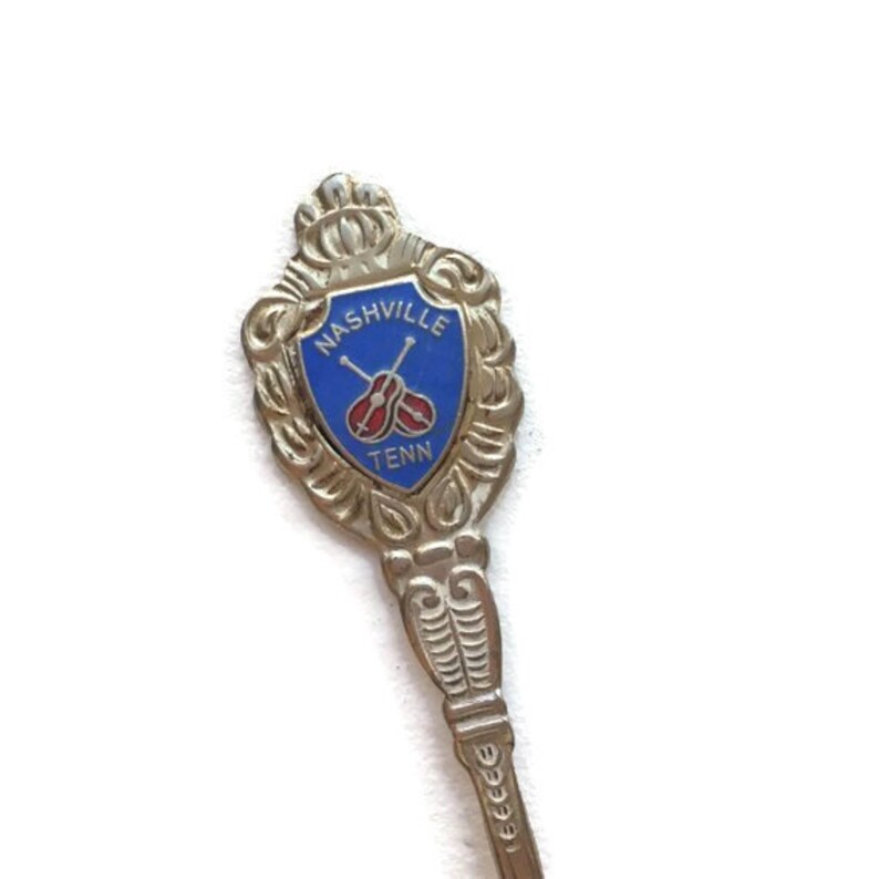 Vintage Nashville Tennessee Souvenir Spoon Souvenirs & Events Art