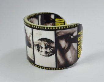 Acrylic Bracelet / Cuff - Psycho - Alfred Hitchcock - Wristband