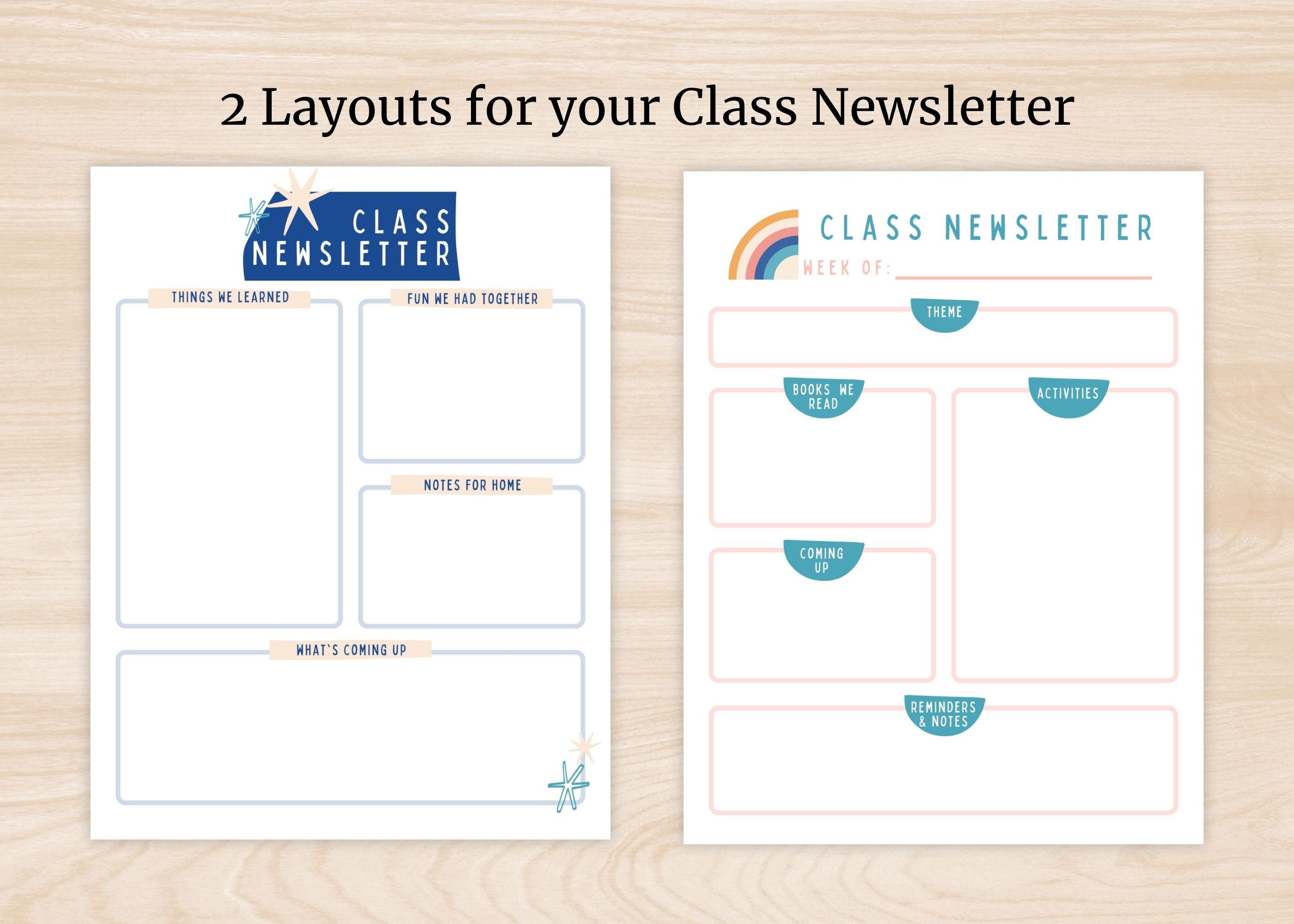 Preschool Teacher Planner / Pre K Academic Planner / Printable ...