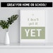 Motivational Educational Prints / Growth Mindset Printable / Power of ...