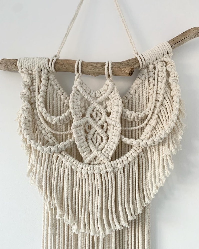 Owl Love You Macrame Wall Hanging image 1