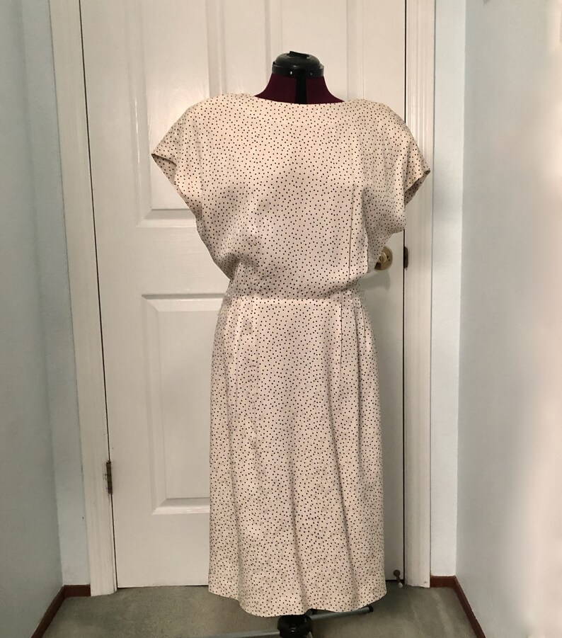 Macys semi formal 2 piece dress size 16 Vintage Silk Studio