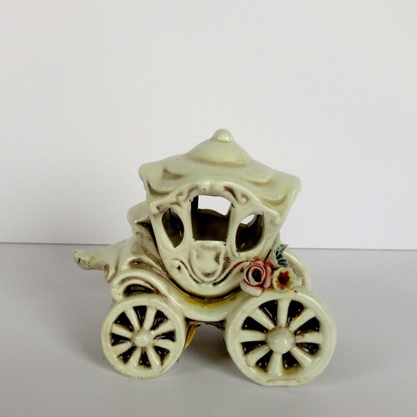 Capodimonte Porcelain Carriage Made in Italy