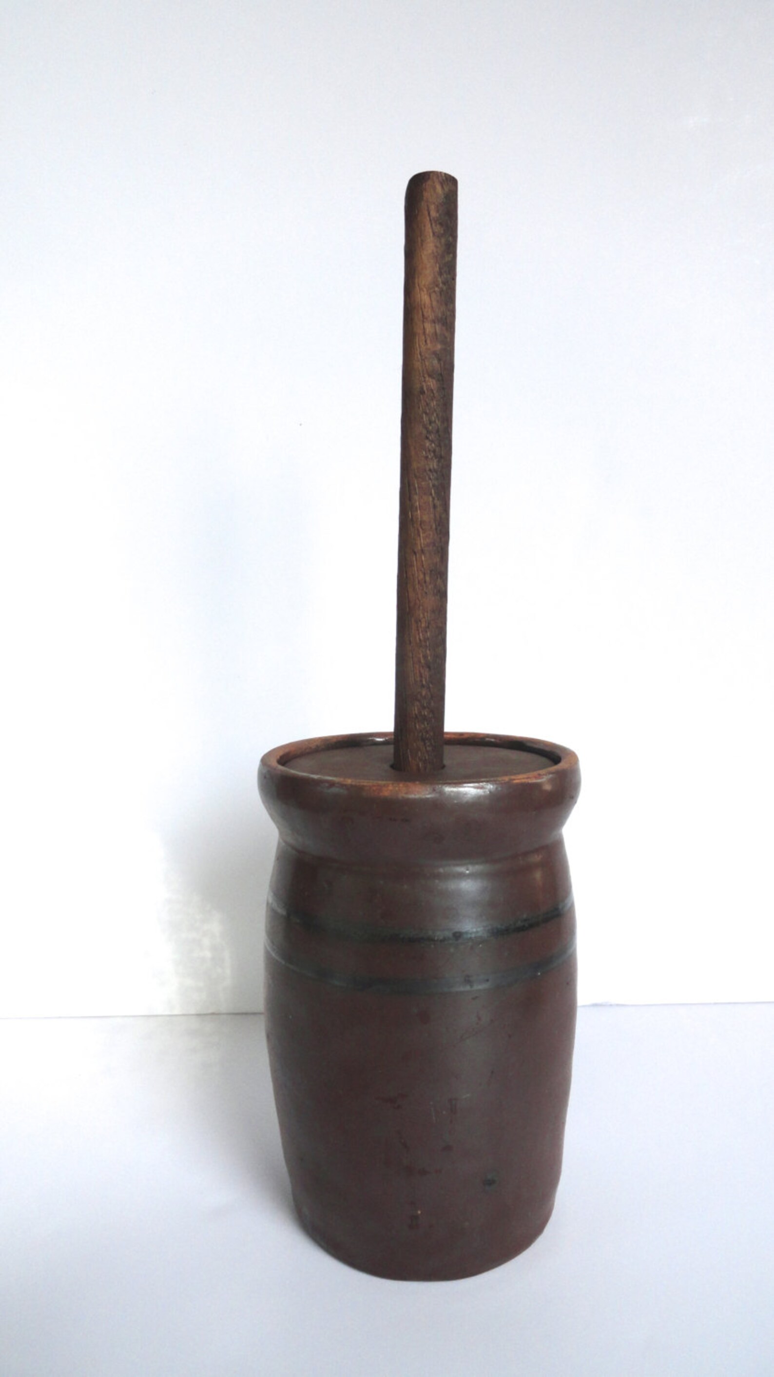 Antique Butter Churn Crock Etsy