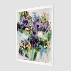 Fine art print abstract on paper | floral art | abstract art | landscape art | interior design | art print | free shipping