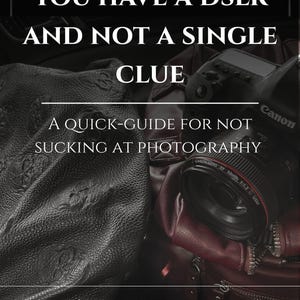 DSLR Beginner Photography Guide | AV Mode Cheat Sheet | Camera Settings for New Photographers | Instant Download PDF