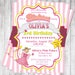 Pinkalicious Birthday Invitation / Twins or Siblings / Pinkalicious ...