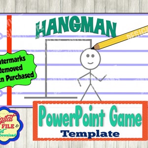 Vintage Table Top Hangman Spelling Game COMPLETE - by RandToy