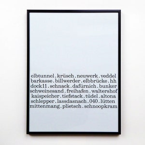 Altona Poster Dina4 Hamburg Altona Poster Altona Print Etsy