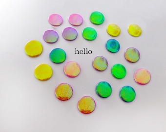 Mermaid Rainbow Magnet 8 Set Herr Fuchs soap bubble holografic