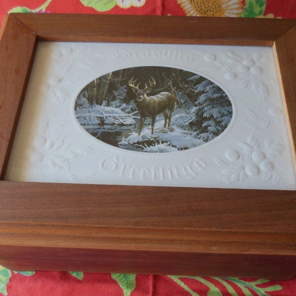 Bella scatola di legno in Teak artigianale Made in Vermont