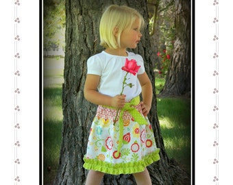 Jade's Ruffle Skirt PDF Download Pattern