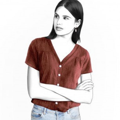 Fringe PDF Sewing Pattern Etsy