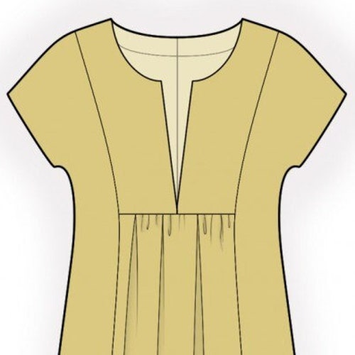 Everyday Elegance Top Tunic Sewing PDF Pattern by Patterns for Etsy