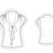 2435 Blouse Sewing Pattern PDF - S-M-L-XL or Made to Measure Sewing ...