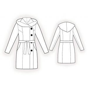4383 Coat Sewing Pattern PDF S-M-L-XL or Made to Measure Sewing Pattern ...